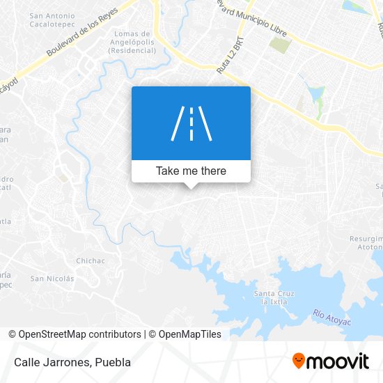 Mapa de Calle Jarrones