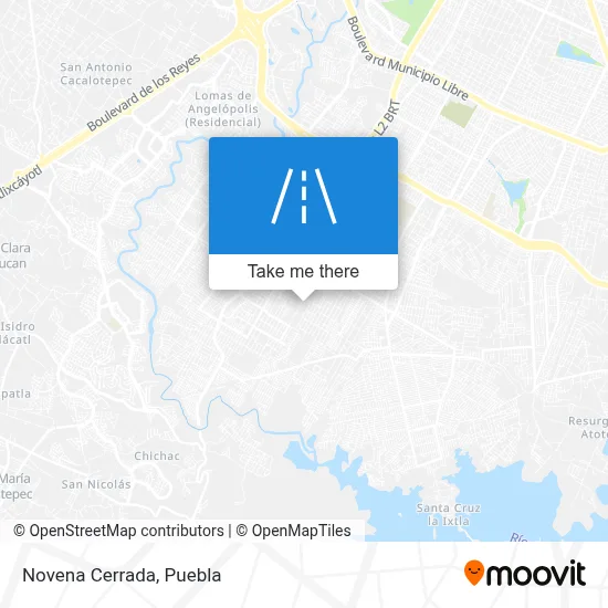 Novena Cerrada map