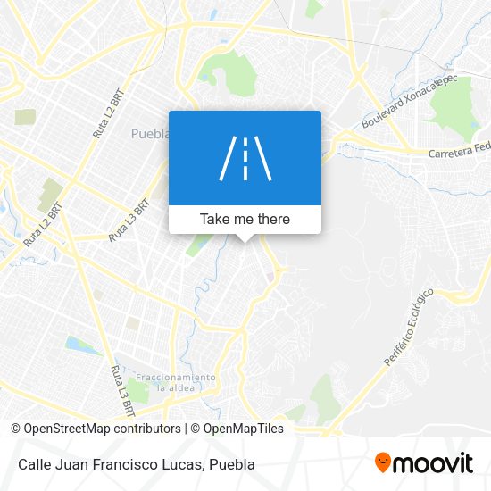Calle Juan Francisco Lucas map