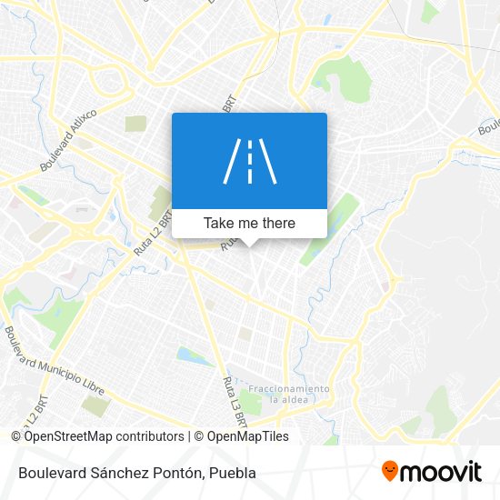 Boulevard Sánchez Pontón map