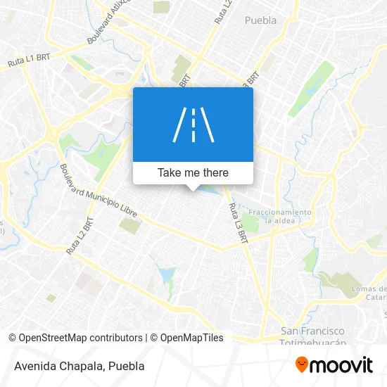 Avenida Chapala map