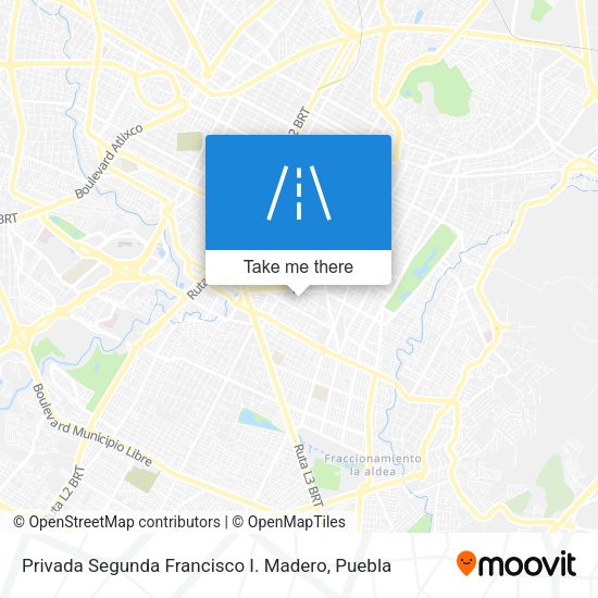 Privada Segunda Francisco I. Madero map