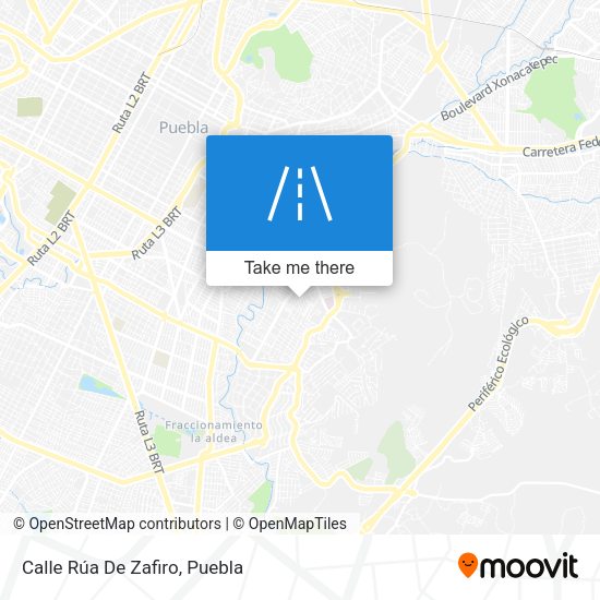 Calle Rúa De Zafiro map