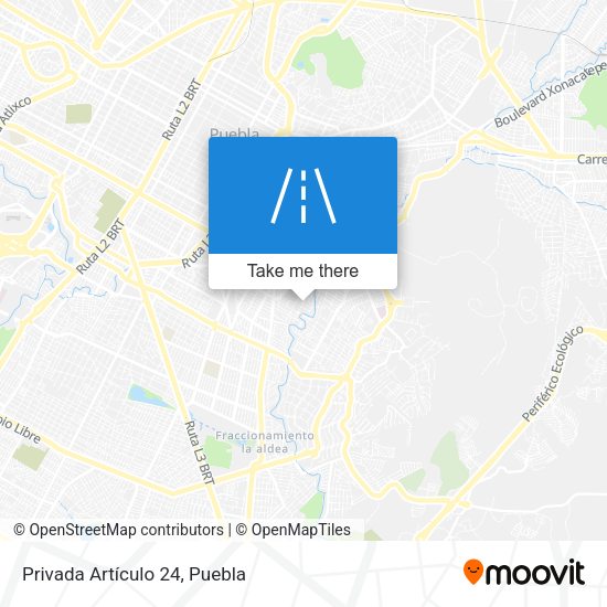 Privada Artículo 24 map
