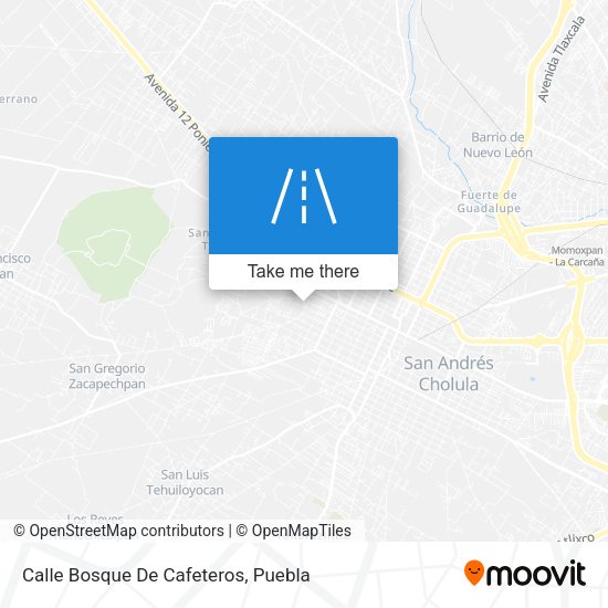 Mapa de Calle Bosque De Cafeteros