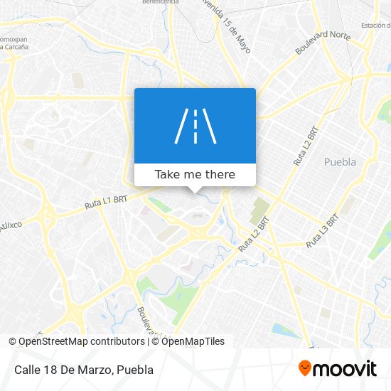 Mapa de Calle 18 De Marzo