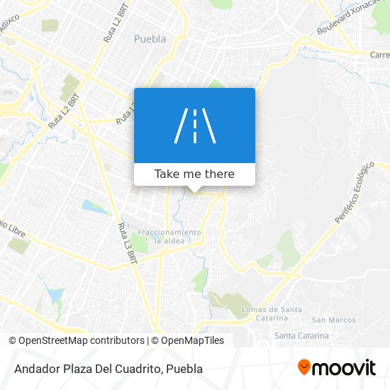 Andador Plaza Del Cuadrito map