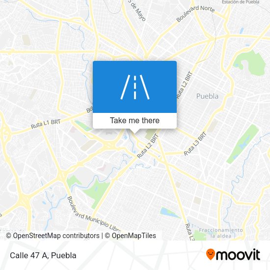 Mapa de Calle 47 A