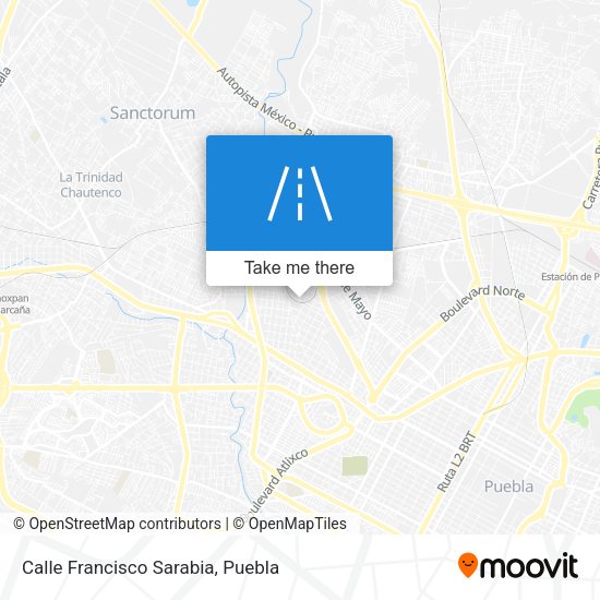 Calle Francisco Sarabia map