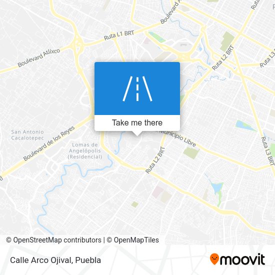 Mapa de Calle Arco Ojival