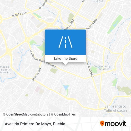 Avenida Primero De Mayo map