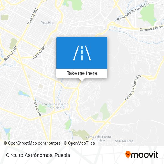 Mapa de Circuito Astrónomos