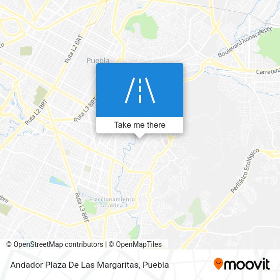 Andador Plaza De Las Margaritas map