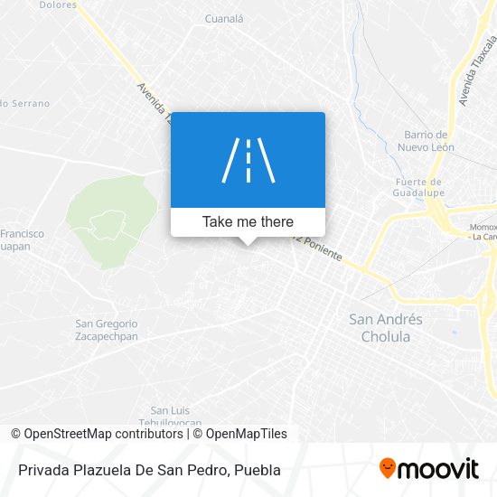 Privada Plazuela De San Pedro map