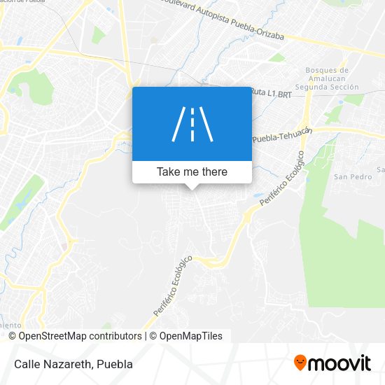 Mapa de Calle Nazareth