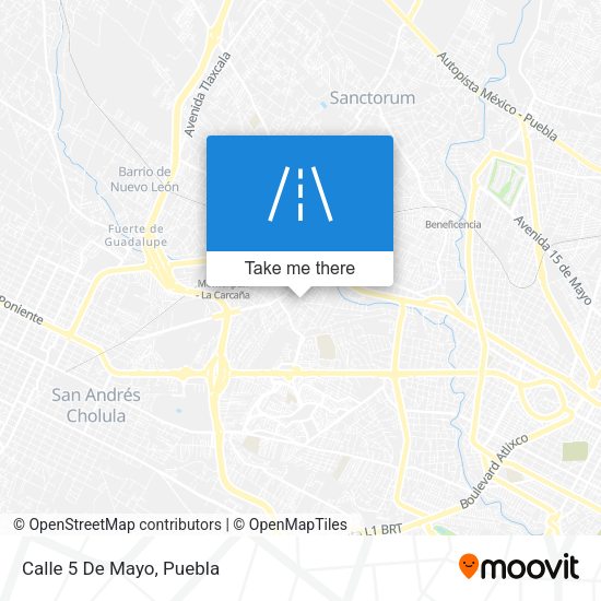Mapa de Calle 5 De Mayo