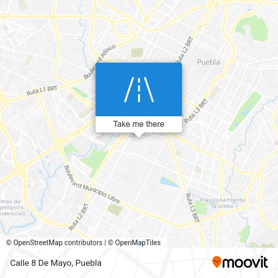 Mapa de Calle 8 De Mayo