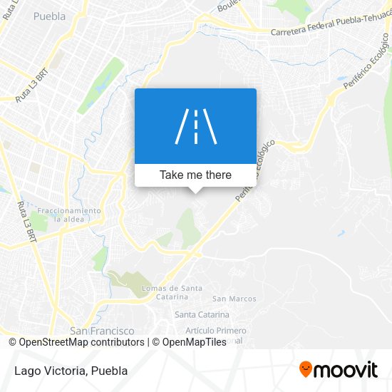 Mapa de Lago Victoria