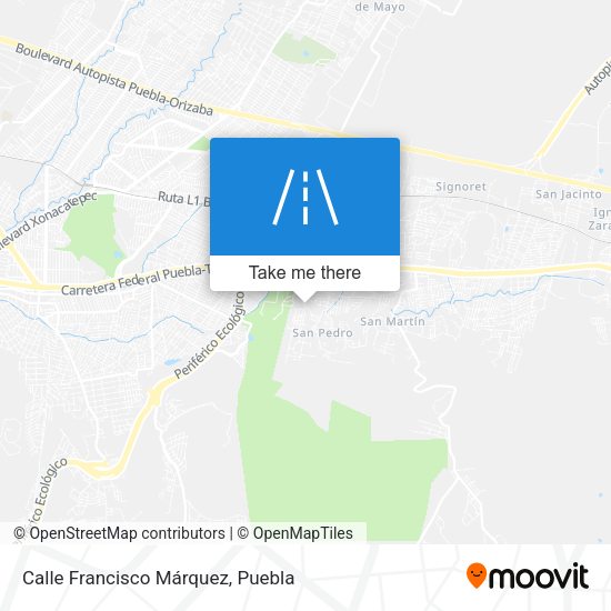 Calle Francisco Márquez map