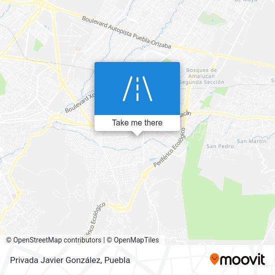 Privada Javier González map