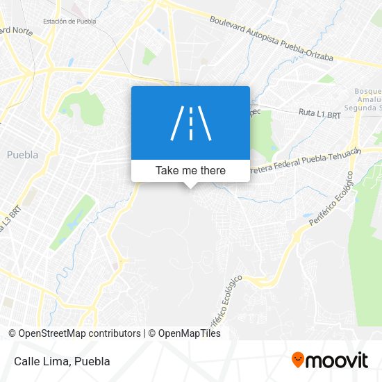 Mapa de Calle Lima