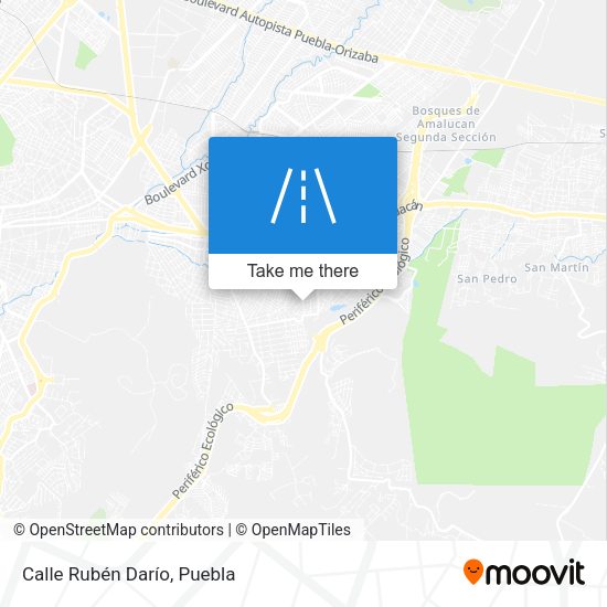 Calle Rubén Darío map