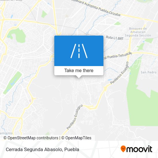 Cerrada Segunda Abasolo map
