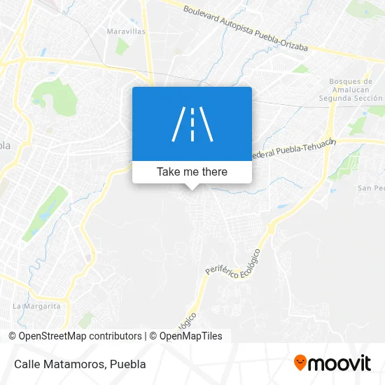 Calle Matamoros map