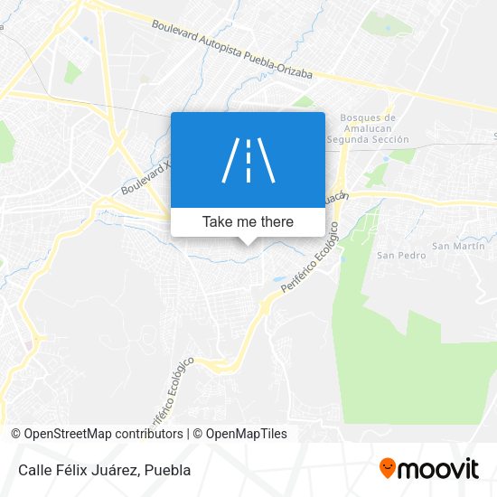 Calle Félix Juárez map
