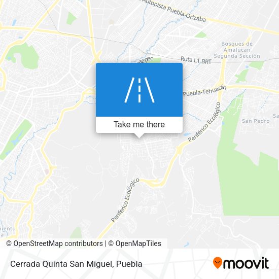 Cerrada Quinta San Miguel map