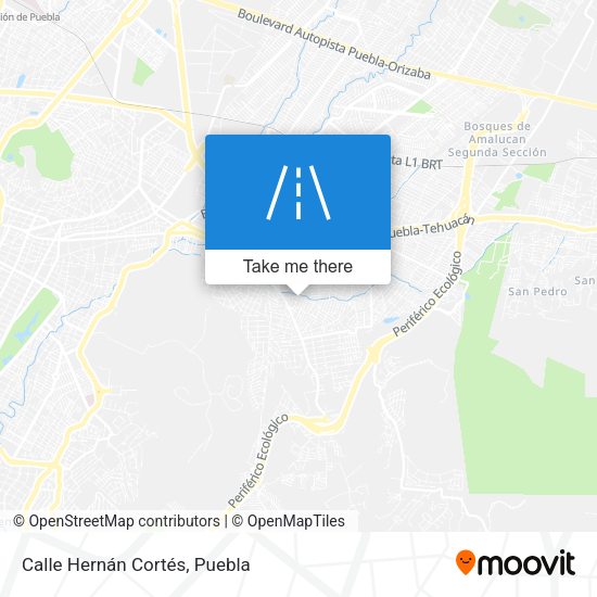 Mapa de Calle Hernán Cortés
