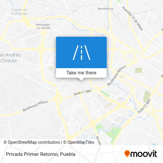 Privada Primer Retorno map
