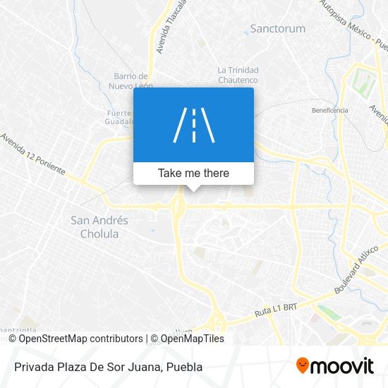 Privada Plaza De Sor Juana map