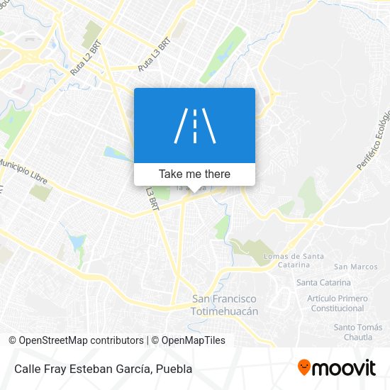Mapa de Calle Fray Esteban García