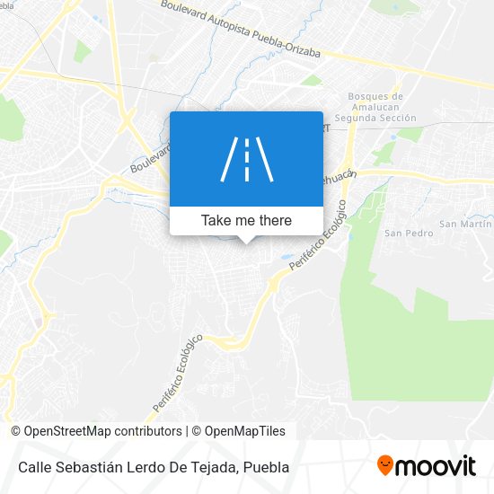 Mapa de Calle Sebastián Lerdo De Tejada