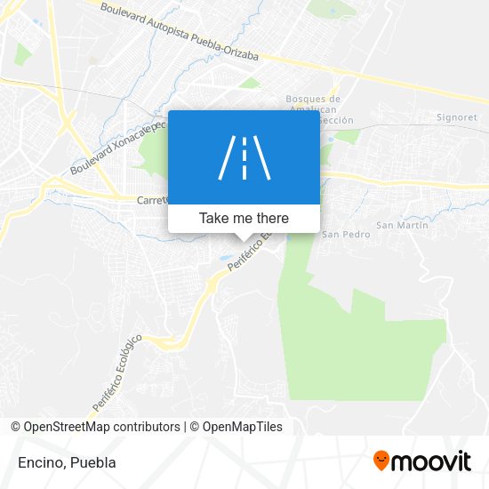 Encino map