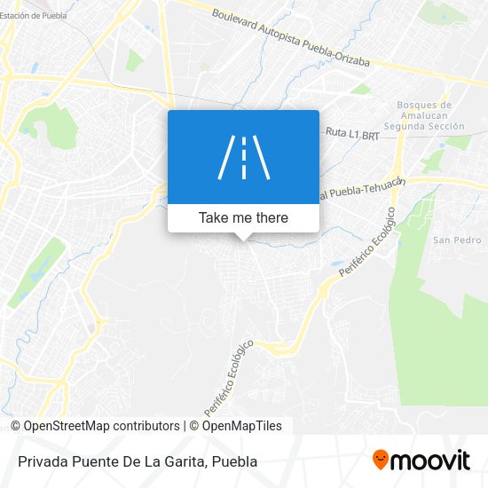 Privada Puente De La Garita map