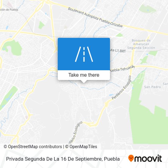 Privada Segunda De La 16 De Septiembre map