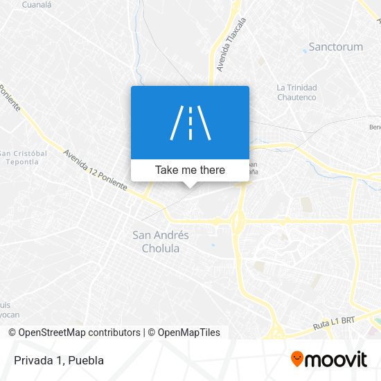 Mapa de Privada 1