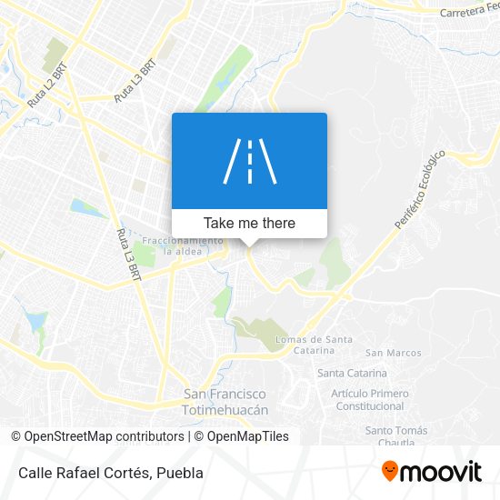 Mapa de Calle Rafael Cortés