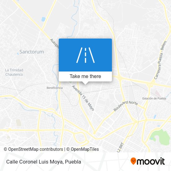 Calle Coronel Luis Moya map