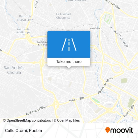 Mapa de Calle Otomí