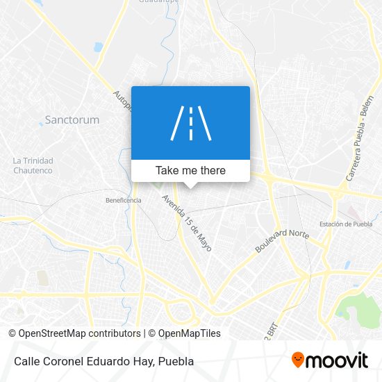 Calle Coronel Eduardo Hay map