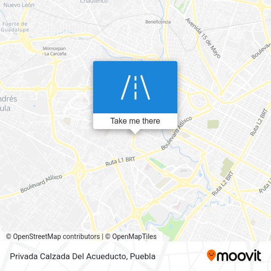 Privada Calzada Del Acueducto map