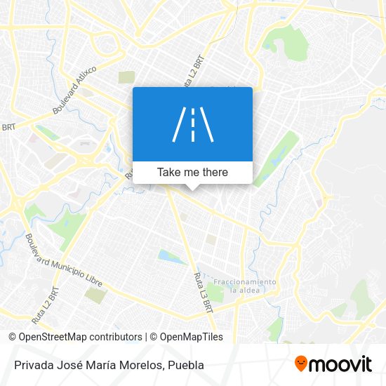 Privada José María Morelos map