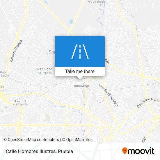 Calle Hombres Ilustres map