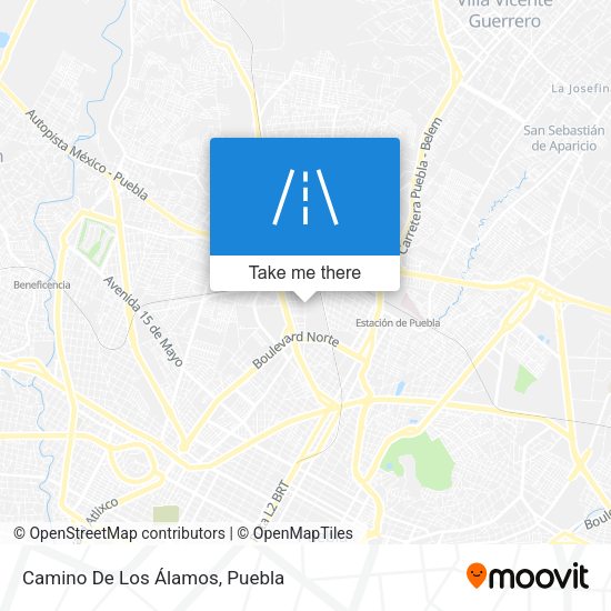 Mapa de Camino De Los Álamos