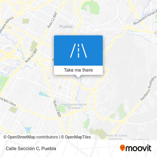 Mapa de Calle Sección C
