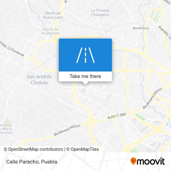 Mapa de Calle Paracho