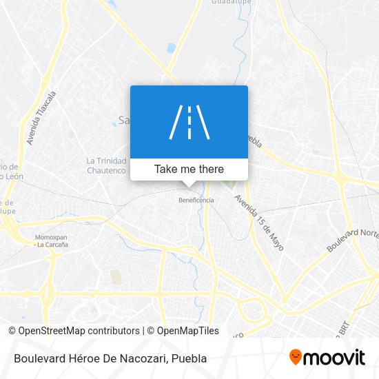 Boulevard Héroe De Nacozari map
